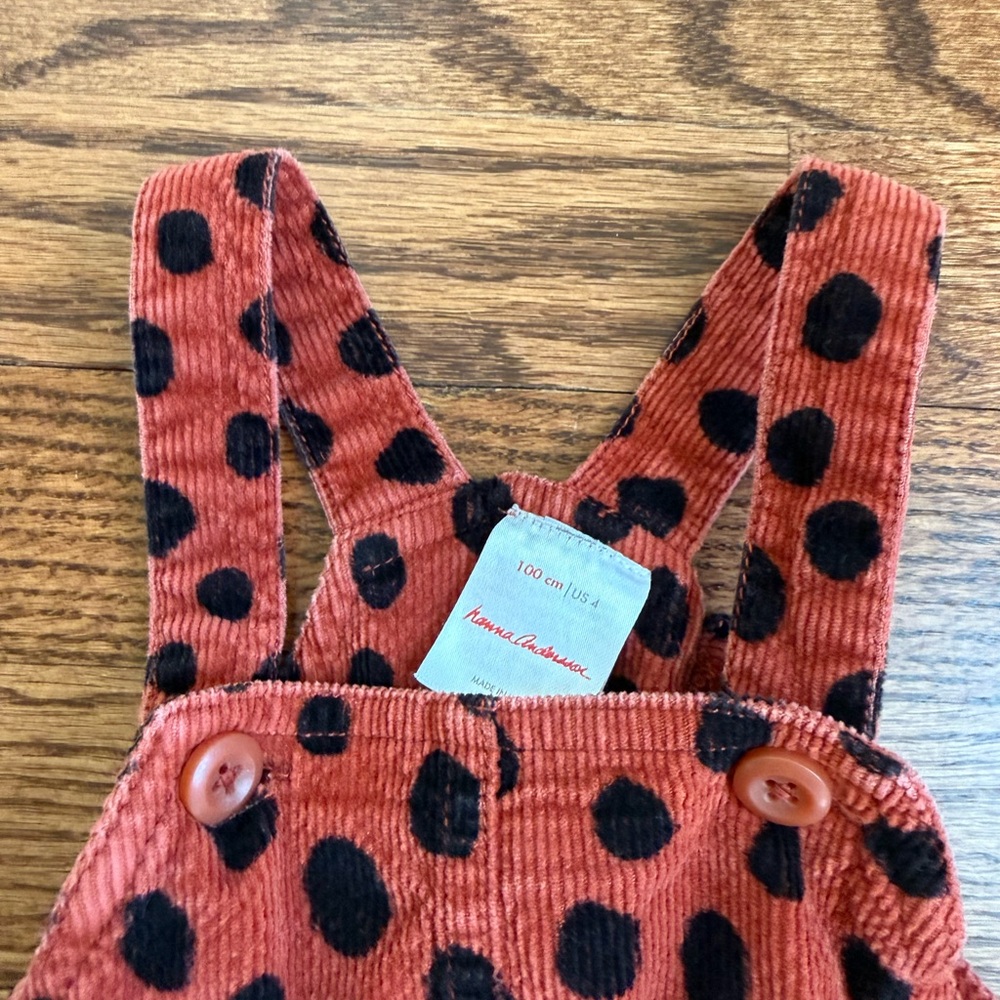 Hanna Andersson Corduroy Jumper Sz 4 - Picture 4 of 8